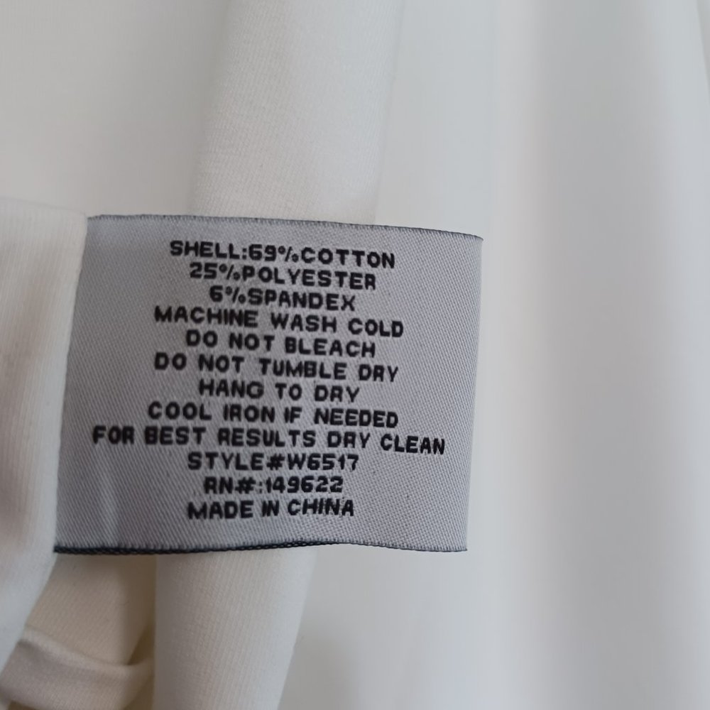 Walter Baker Cropped Top White Stretch - Picture 5 of 8